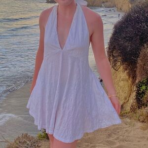 Free People Halter Mini Dress